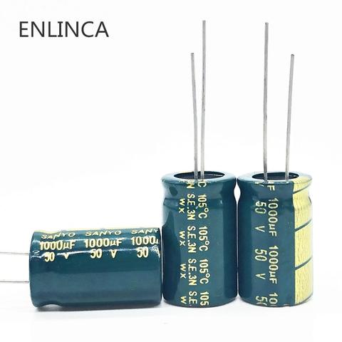 20pcs/lot T16 high frequency low impedance 50V 1000UF aluminum electrolytic capacitor size 13*20 1000UF 50V 20% ► Photo 1/1