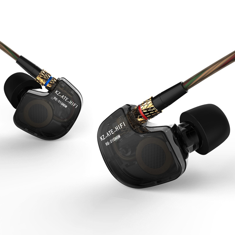 KZ ATR In-Ear Noise Canceling Earbuds HIFI Super Bass Earphone Headset 