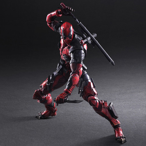 27cm Marvel X-men Deadpool  Super Hero Action Figure Model Toys ► Photo 1/6