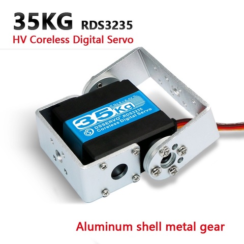 1X HV high torque servo motor Robot servo 35kg RDS3235 Metal gear Coreless motor digital servo arduino servo for Robotic DIY ► Photo 1/5