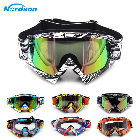 Man&Women Motorcycle Goggles Glasses MX Off Road Masque Helmets Goggles Ski Sport Gafas for Motorcycle Dirt Bike Racing Google ► Photo 1/6