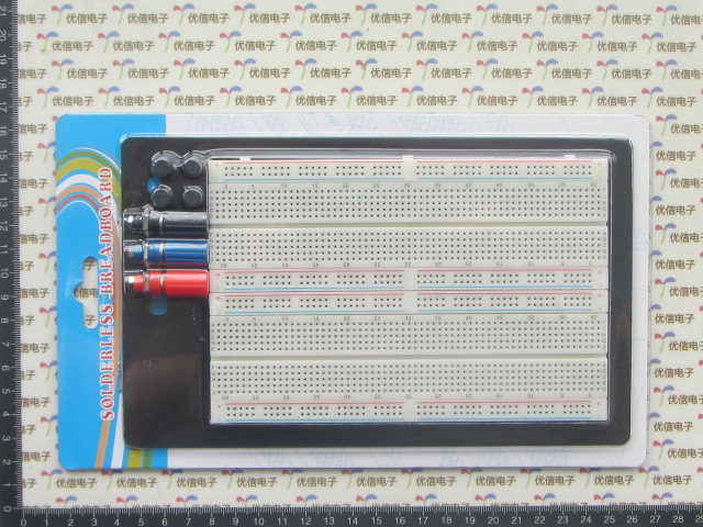 Zy-204 Test Circuit Board Solderless Breadboard Protoboard 4 Bus Tie-point 1660