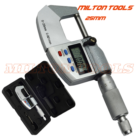 0-25mm*0.001mm IP65 water proof  digital micrometer caliper gauge 0.001mm Measuring thickness gauge Tools ► Photo 1/6