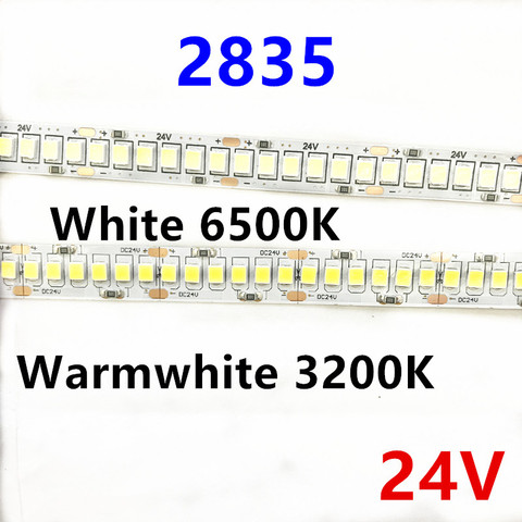 Super Bright 12V/24V Led Strip Light Ultra Bright 2835 SMD 1200LED 5M Strip Light Non-Waterproof 240LED/m Warm White Cool White  ► Photo 1/1