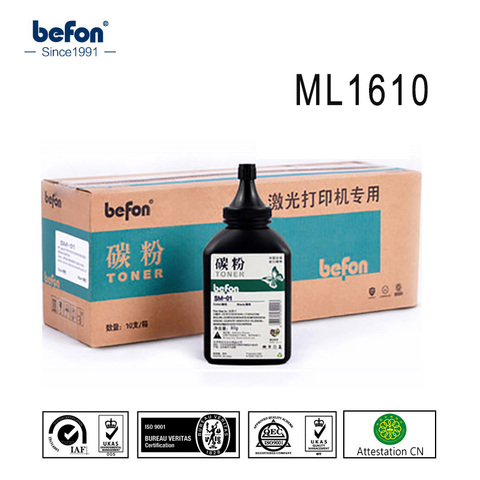 befon Refilled black Toner Powder compatible for Samsung ML1610 1610 SCX-4521F 4321 ML-1610D2 2010D3 4200 Xerox 3116 3117 PE220 ► Photo 1/4