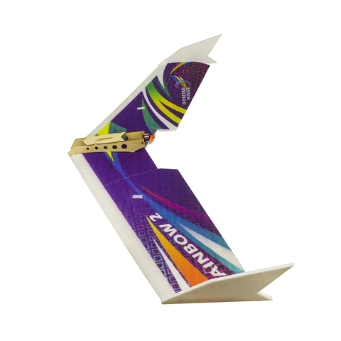 E0601 Rainbow II 1000mm Wingspan RC Airplane Delta Wing Tail-pusher Flying RC Aircraft Toys KIT Version for Kids DIY Plane Toys ► Photo 1/6