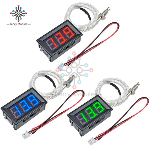 XH-B310 LED Digital Thermometer 12V Temperature Meter K-type M6 Thermocouple Tester table -30 ~ 800C Industrial 40% off 3colors ► Photo 1/6