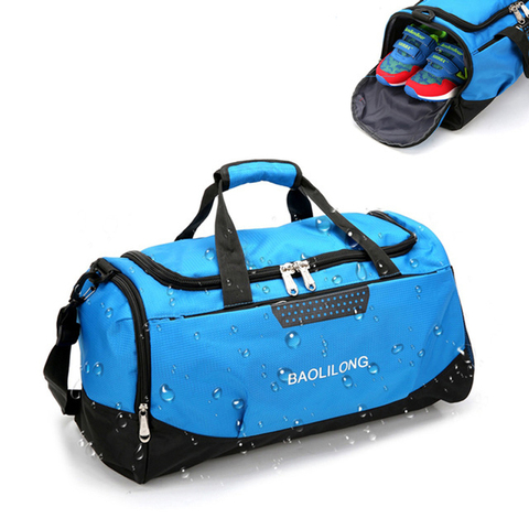 2022 Professional Large Sports Bag Waterproof Gym Bag  Large Capacity PackableDuffle Sports Bag Travel Backpack yoga Bag ► Photo 1/6