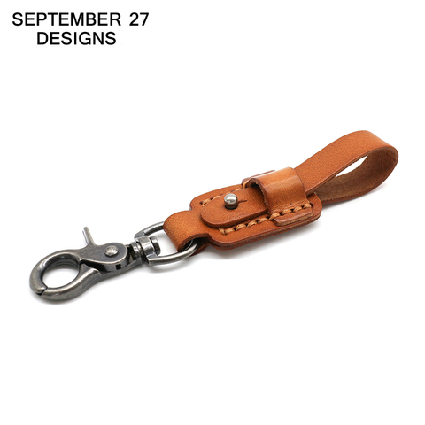 Men Genuine Leather Keychain Metal Car Key Ring Multifunctional Tool  women Key Chain Key Holder ► Photo 1/6