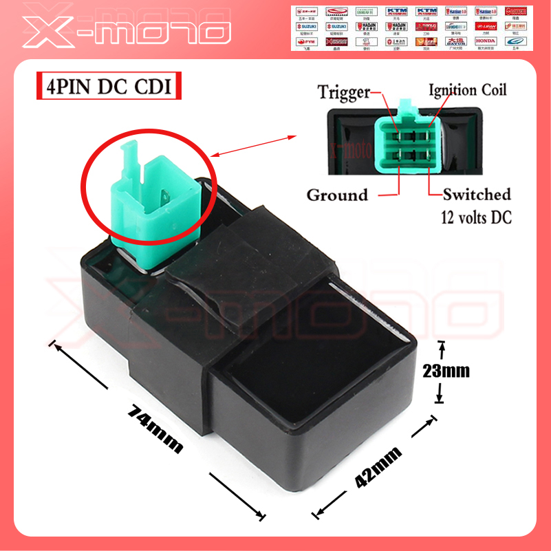 Gs Dc Cdi Rev Box Ignition, 5 Pin Dc Cdi Wiring Diagram