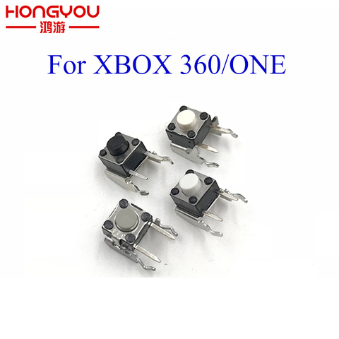 5Pcs Replace Brand New LB RB Button Bumper Resistance Button For Xbox 360 Wireless And Wired Controller Joystick For Xbox360 ► Photo 1/6