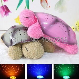 2 Colors Musical Turtle Night Light Stars Constellation Lamp Without Box,1pc/lot ► Photo 1/3