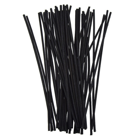50pcs Black Rattan Reed Replacement Refill Sticks Rattan Volatilizating Essential Oil Home Decors Aromatic Sticks ► Photo 1/4