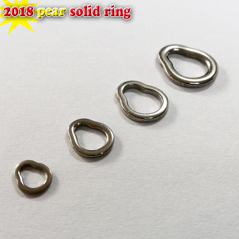 2022NEW for pear solid ring 304 stainless steel material strong test 100pcs/lot ► Photo 1/6