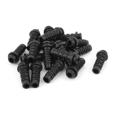 20pcs 27x8x5mm Rubber Strain Relief Cord Boot Protector Wire Cable Sleeve Hose for Cellphone Charger ► Photo 1/1