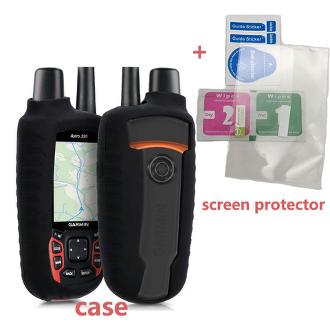 Generic Protect Silicon Case Skin Cover for gps Garmin GPS Astro 430 320 220 Accessories High quality case with screen protector ► Photo 1/6