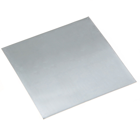 1Pcs  Zinc Plate 99.9% Pure Zinc Zn Sheet Plate 100mmx100mmx0.2mm For Science Lab Accessories ► Photo 1/5
