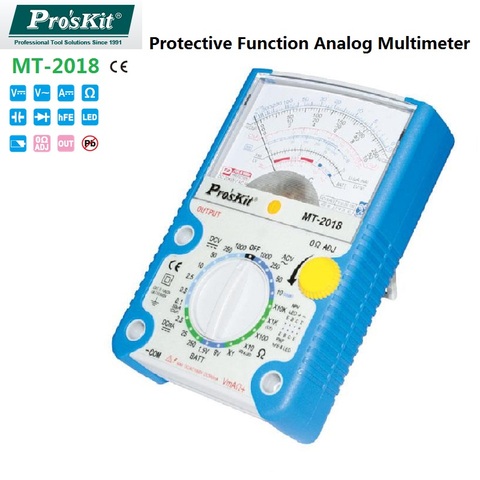ProsKit MT-2022 Protective Function Analog Pointer Multimeter Safety Standard Professional ► Photo 1/1