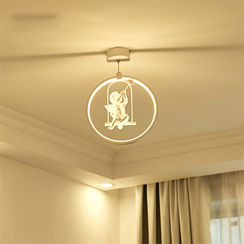 Angels pendant lamp lights chandelier lighting led hanglamp loft decor lamps light fixtures Living room bedroom hanging lamp ► Photo 1/1