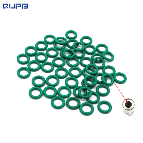 PCP Paintball Socket Fluororubber Durable O-ring 6x2 Green 10pcs/50pcs Pack Free Shipping ORG001  ► Photo 1/1
