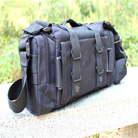 HENGSONG Camouflage Bag Military Waist Pack Canvas Camera Single Shoulder Messager Bag 641456 ► Photo 1/6