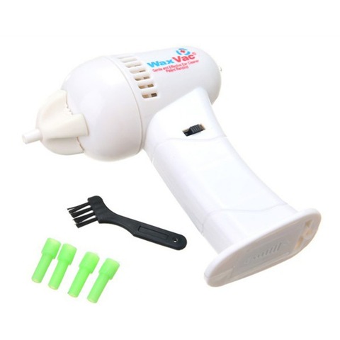 ABS Safe Healthy Easy Painless Health Electric Ear Cleaner Wax Remover Pick Cordless Vacuum Painless Tool ► Photo 1/5