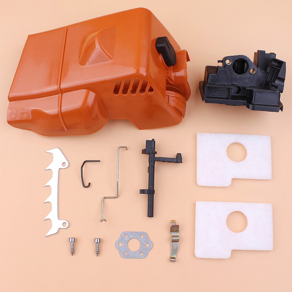 Air Filter Throttle Choke Rod Trigger Kit For Stihl MS170/MS180 018 017-Chainsaw