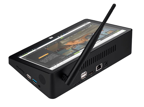 PIPO X10 Pro / X10 10.8 Inch Mini PC Win10/Android 7.0/Linux Tablet PC 4G RAM 64G ROM Z8350/RK3399 TV Box BT RJ45 HDMI USB*4 ► Photo 1/6