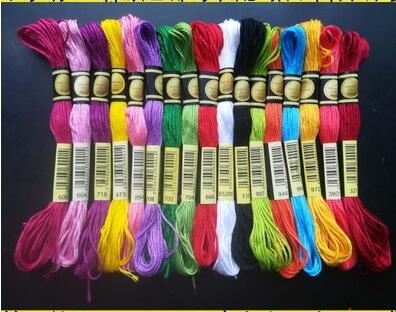 Choose your color 10 pieces  cross stitch    threads   / cross stitch embroidery thread / Custom   threads  colors 11 ► Photo 1/6