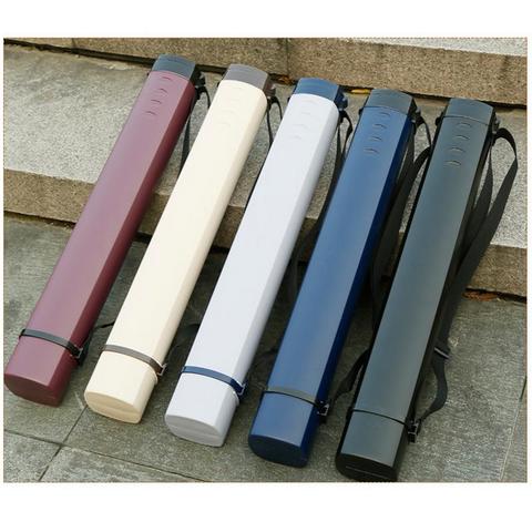 160cm Telescopic Drawing Storage Tube Square Drawing Back Tube Calligraphy Painting Collection Barrel Art Tools Scroll Holder ► Photo 1/6