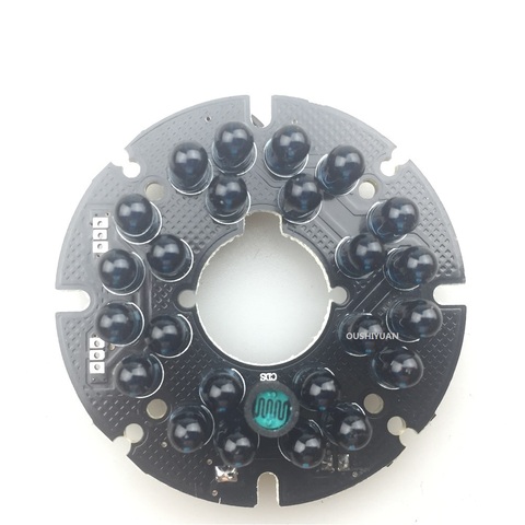 CCTV Accessories infrared light 24pcs IR 90 Degrees LED Board for Safety Night Vision Cameras DIY FY-9024F ► Photo 1/4