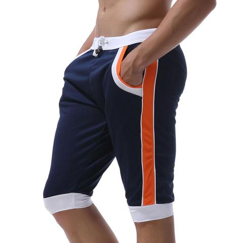 New Summer leisure Sporting shorts men trousers elastic brand men shorts Gyms mens fashion quick dry outer wear trousers at home ► Photo 1/6
