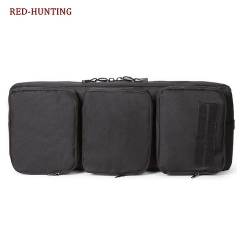 New 65cm Tactical Airsoft Carrying Dual Rifle Case MP5 Gun Bag Military Hunting Shoulder Pouch Rifle Gear Bag ► Photo 1/1