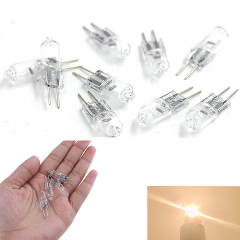 10Pcs/Lot Top Quality Halogen G4 Bulb DC 12V Type G4 Halogen Lamps Lights 20W Clear Each Bulb With An Inner Box For Home Decor ► Photo 1/6