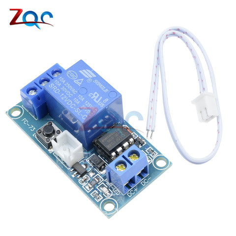 1 Channel DC 5V/12V/24V Latching Relay Module with Touch Bistable Switch MCU Control ► Photo 1/6