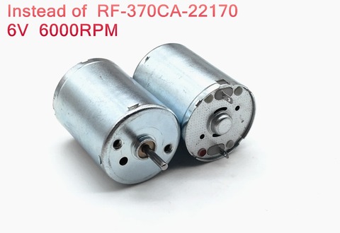 2PCS RF-370CA-22170 DC micro motor 3V-6V mute Motor,For CD player,turgoscope,model airplane 6V 6000RPM ► Photo 1/4