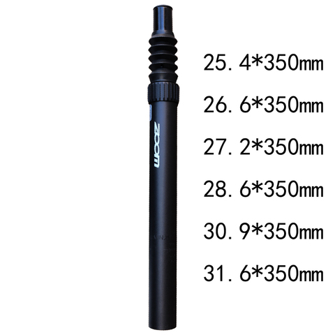 27.2*350mm cycling road mountain bike suspension seat tube MTB alloy shock absorber seat post Bicycle Damping Telescopic  ► Photo 1/1