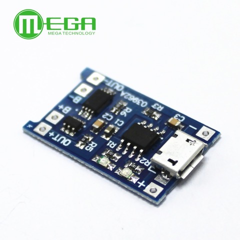 5pcs 5V 1A Micro USB 18650 Lithium Battery Charging Board Charger Module+Protection Dual Functions ► Photo 1/3