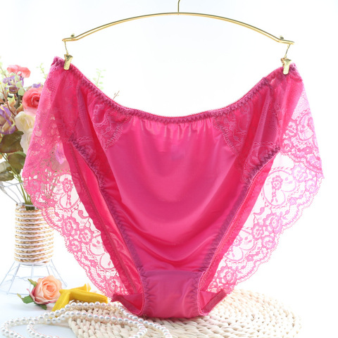 Women Satin Knickers Panties High Waist  Lingerie Satin Panties High Waist  - Women's - Aliexpress