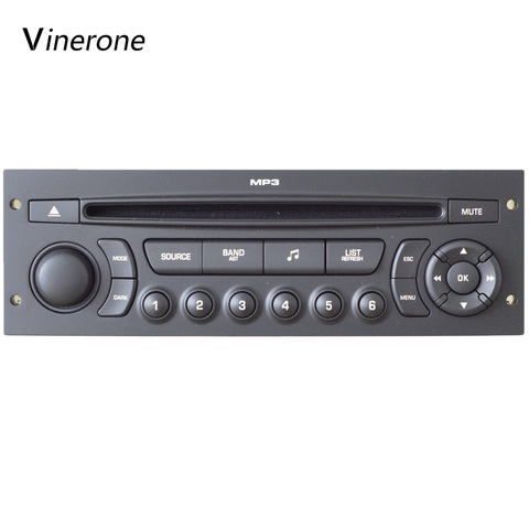 Original RD45 Car Radio USB Bluetooth MP3 Suitable 207 206 307 C3 C4 C5 Auto Audio 1din Auto CD Player Car Audio ► Photo 1/3