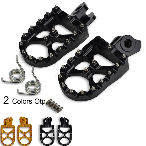 Footpeg Foot Pegs Rests Pedal For Suzuki RMZ250 RMZ450 RMX450Z RM-Z250 RM-Z450 RM-Z RMZ 250 450 RMX 450Z Motorcycle Footrest ► Photo 1/6
