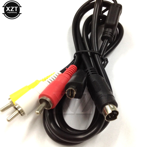 AV Cable for Sony Handycam Camcorder Digital Camera VMC-15FS A/V Cable Lead 10-Pin DVI DV Connector to 3 RCA S-Video hot sale ► Photo 1/4