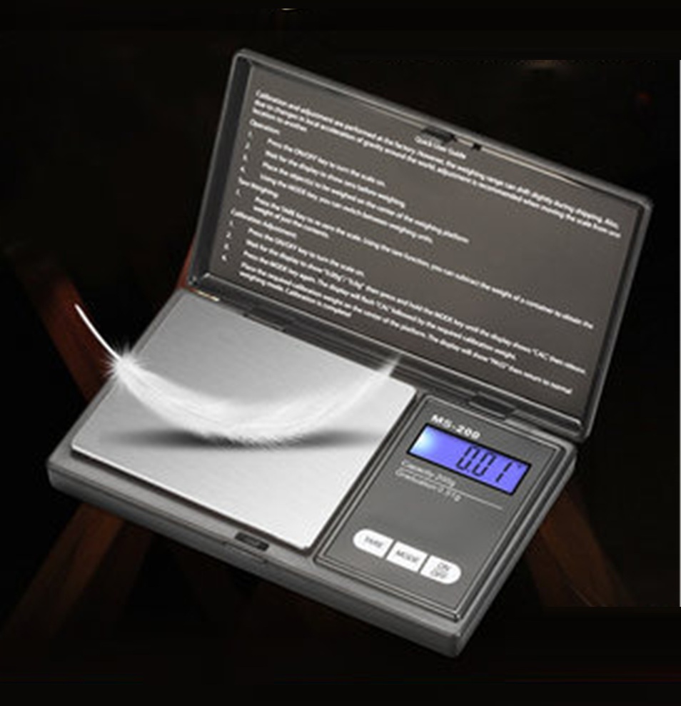 New Mini Digital Pocket Weighing Scales 0.01 g to 200g Lab Drug Herb Gold  Jewelry