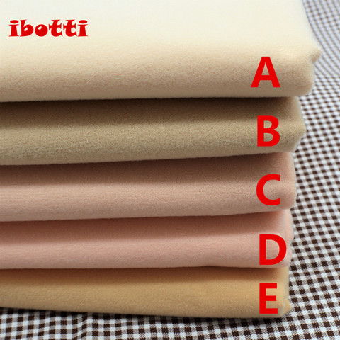19*58inch Flesh Color Diy Doll Skin Textile Fabric Fiber High Density Nap Telas Tissus Sewing Patchwork Handmade Costura ► Photo 1/6