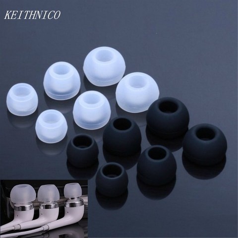 24Pairs Silicone Replacement Ear Buds Tips Ear pads Covers For Most In-ear Earphone MP3/Mp4 (S/M/L Size) ► Photo 1/6