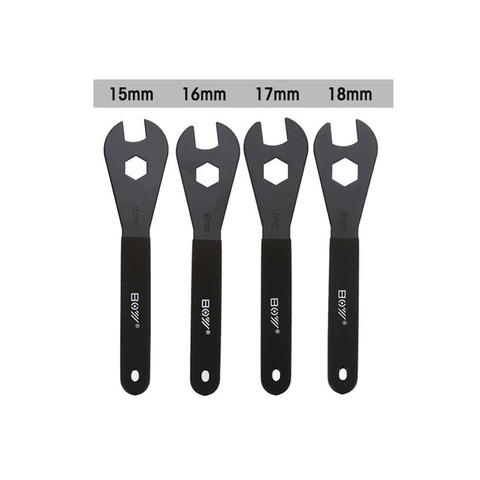 Multi-function Bicycle Wrench Bicycle Repair Tools Cycling Head Open Cone Wrench Spanner 15mm 16mm 17mm 18mm ► Photo 1/6