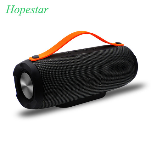 Hopestar Portable Wireless Bluetooth Speaker 10W Stereo system TF FM Radio Music Subwoofer Column Speakers For PC ► Photo 1/6