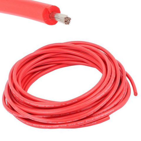 Silicone Wire Super flexible high temperature High Voltage Cable - 22AWG 40KV ► Photo 1/5