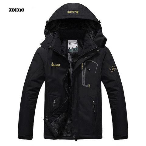 ZOEQO jaqueta masculina men's  thick outwear overcoat Winter jacket Men Windproof Hood parka mens jackets and coats windbreaker ► Photo 1/1