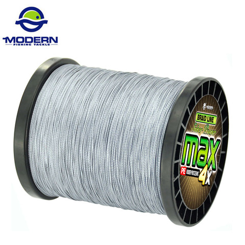 1000M MAX 4X MODERN Braided Carp Fishing Line Japan Multifilament Wear-resistant PE Fishing Rope 4 Strands Wires 8 to 90LB ► Photo 1/6